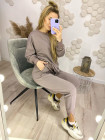 Спортивный костюм с худи женский