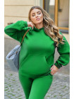 Теплый спортивный костюм женский большого размера