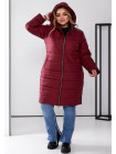 Зимова куртка жіноча великого розміру